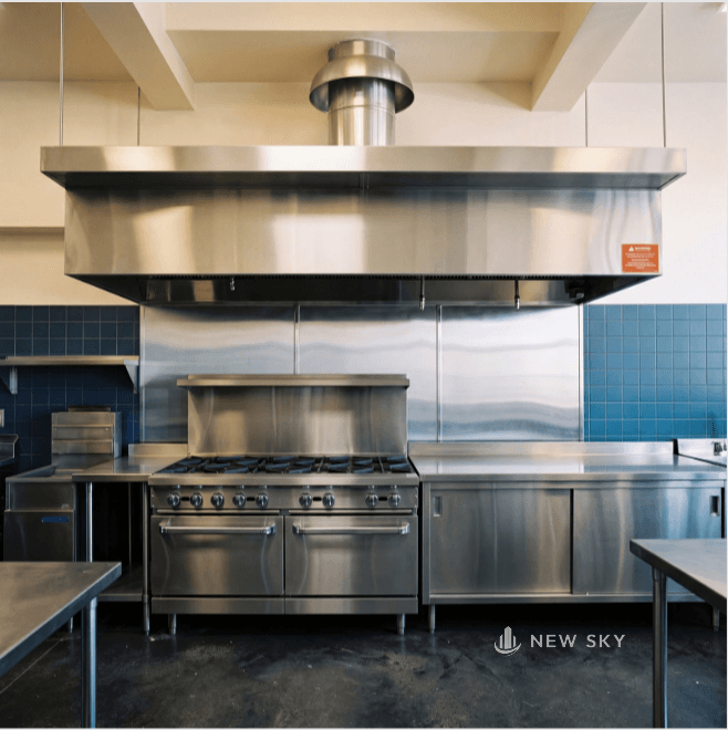 Inox bếp công nghiệp